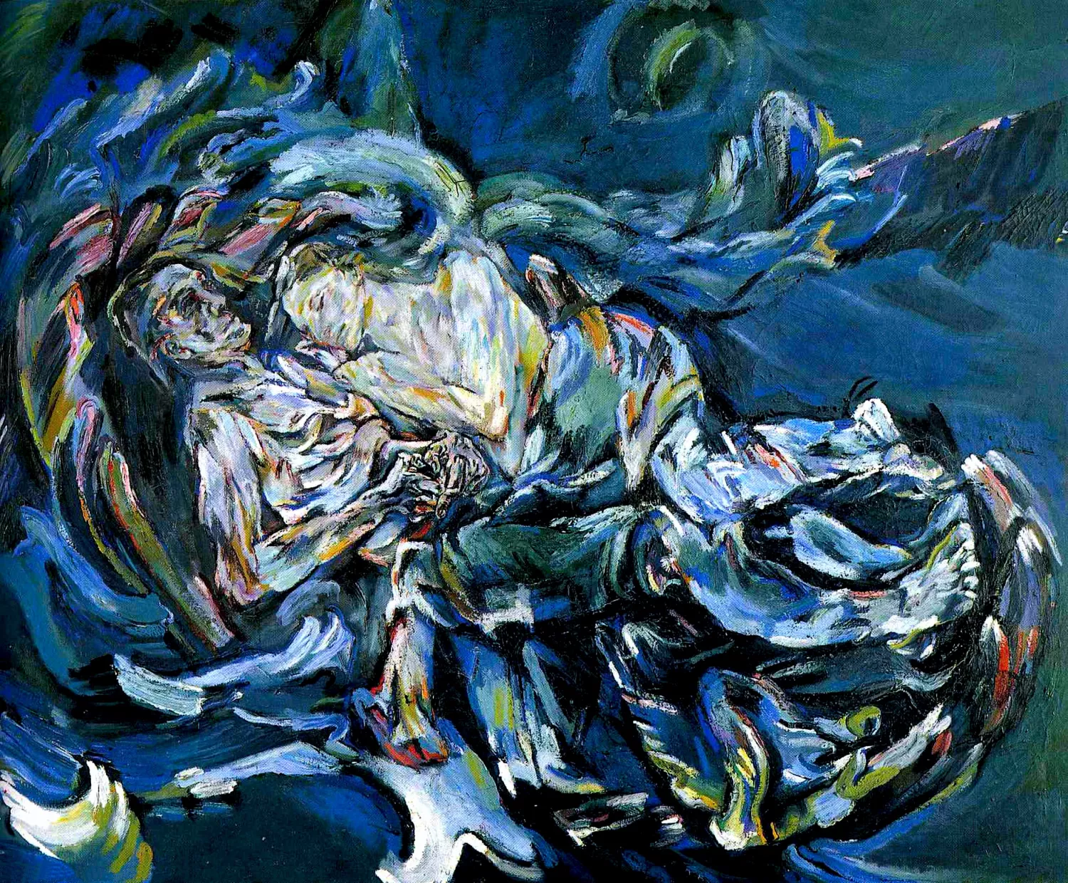 Kokoschka intenta plasmar su tormentosa relación con Alma Mahler